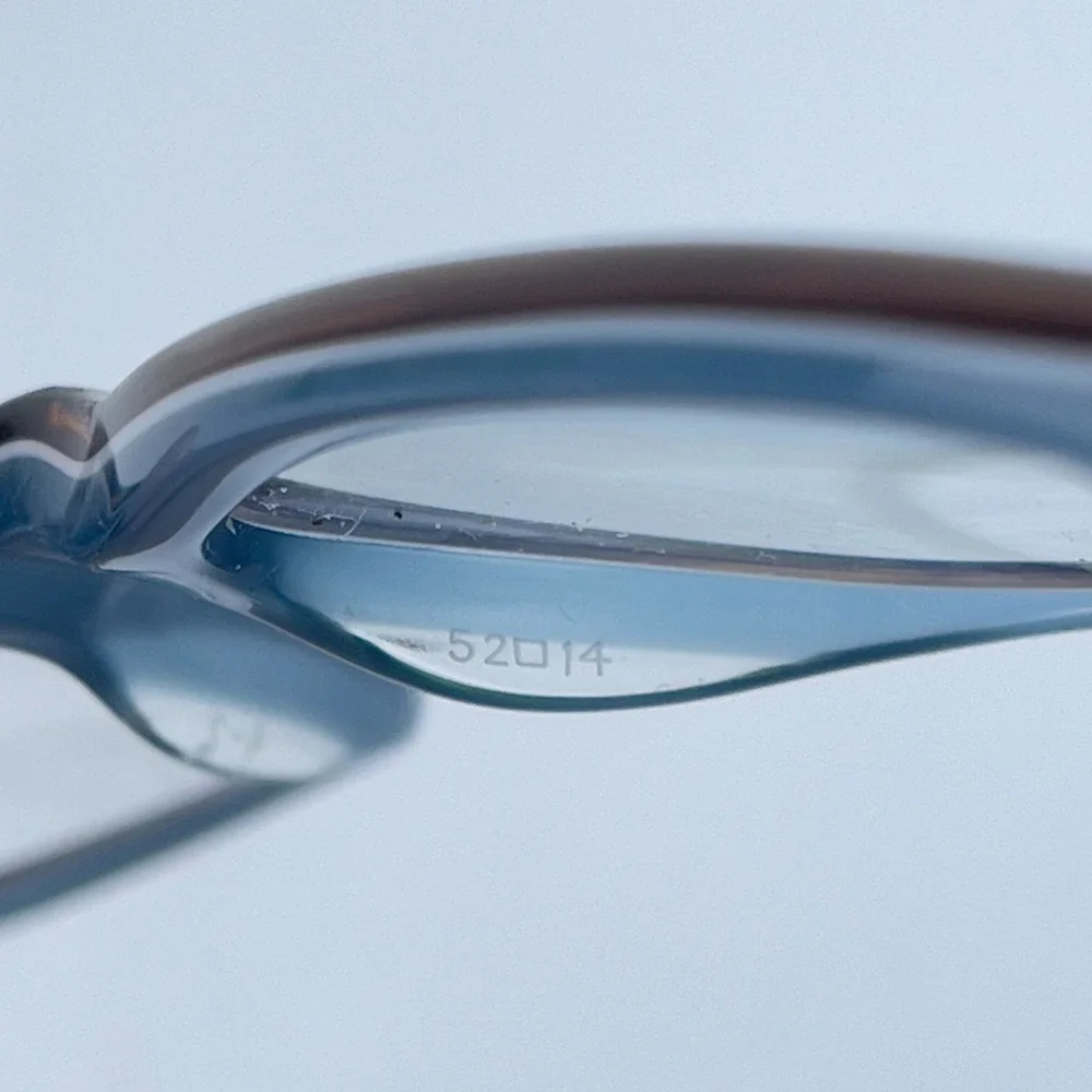 Fossil‎ Cassie 0DY1 Women Eyeglasses Brown & Blue Plastic Full Rim 52-14-135 mm